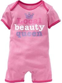 Short One-Pieces for Baby