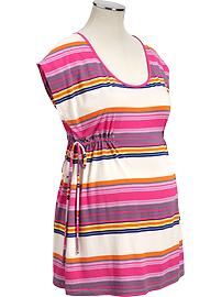 Maternity Side-Cinched Jersey Tops