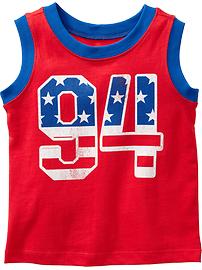 Graphic Muscle Tees for Baby