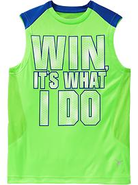 Boys Active Basketball Tanks