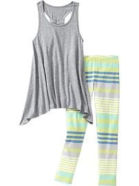 Girls Jersey Tank & Legging Sets