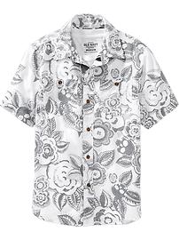 Boys Reverse Print Shirts
