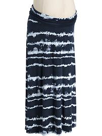 Maternity Tie-Dye Maxi Skirts