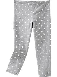 Girls Printed Capri Leggings