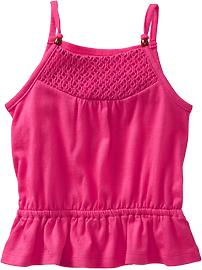 Crochet-Yoke Tops for Baby