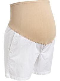 Maternity Smooth-Panel Twill Shorts (5 1/2")