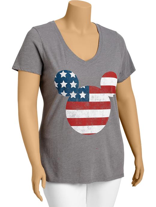 Old Navy Womens Plus Disney Mickey Mouse Tees