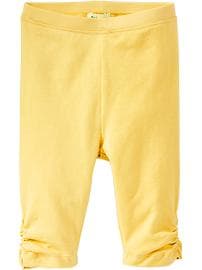 Ruched Jersey-Capri Leggings for Baby