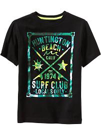 Boys Surf Graphic Tees