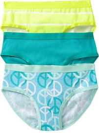 Girls Hipster-Underwear 3-Packs