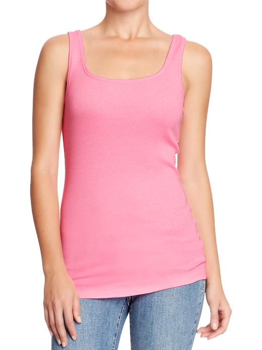 View large product image 1 of 1. Perfect Rib-Knit Tank