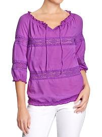 Women's Crochet-Boho Tops