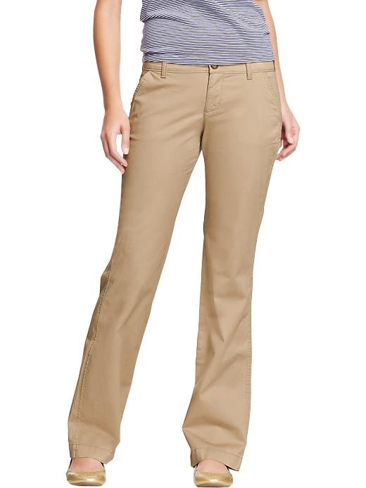 View large product image 1 of 3. Women's The Flirt Perfect Boot-Cut Khakis