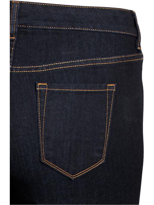 View large product image 2 of 3. Smooth & Slim Mid-Rise Plus-Size Boot-Cut Jeans