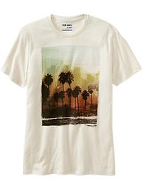 Men's Photo-Real Palm Tree Tees