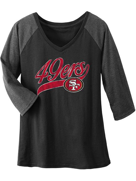 View large product image 1 of 1. Girls NFL&#169 Team Graphic Tees