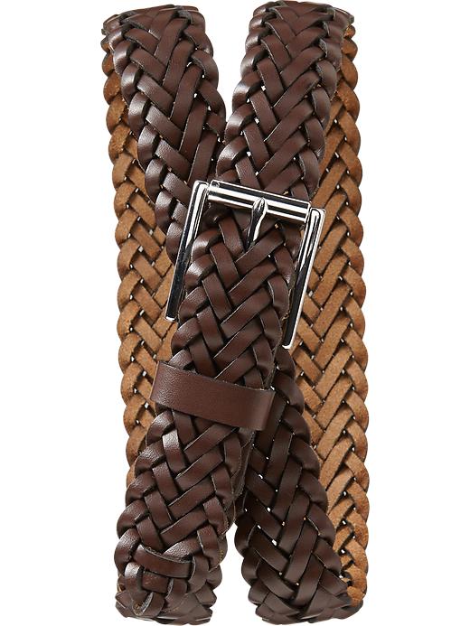 View large product image 1 of 1. Men's Braided Belts