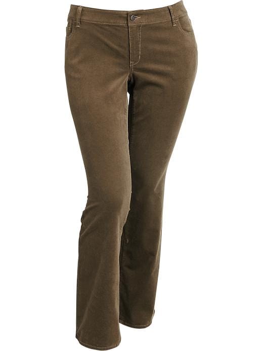View large product image 1 of 1. Women's Plus The Rockstar Boot-Cut Cords