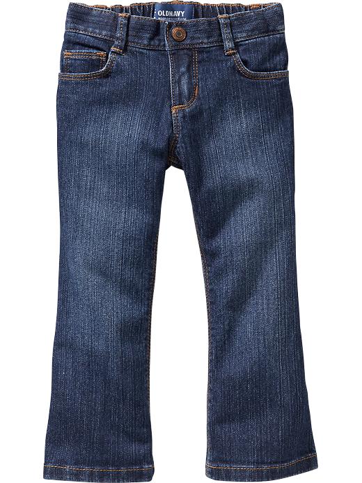 View large product image 1 of 2. Boot-Cut Jeans for Toddler Girls
