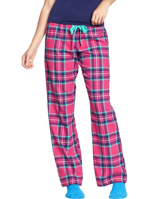 View large product image 1 of 1. Women's Printed Flannel PJ Pants