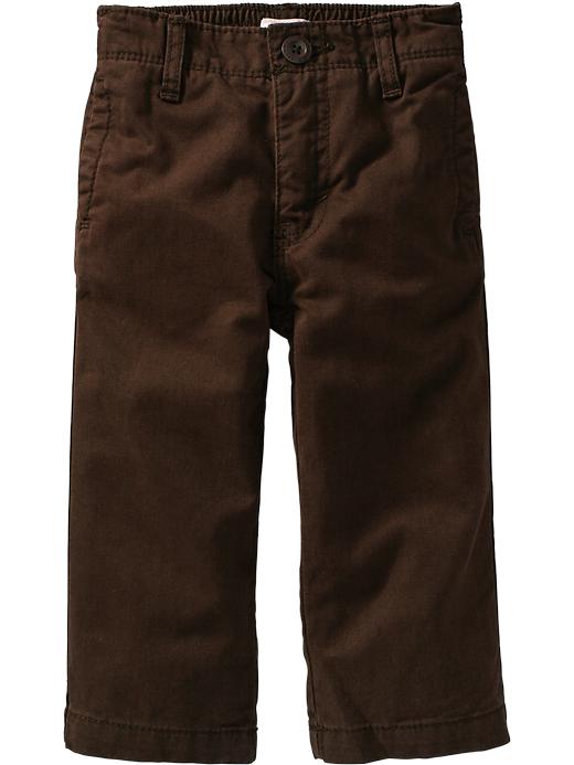 View large product image 1 of 1. Twill Uniform Khakis for Toddler Boys