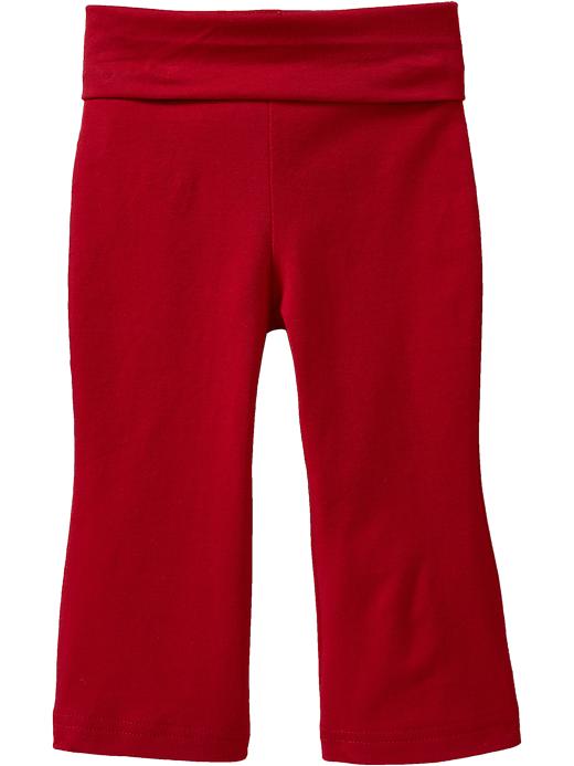 View large product image 1 of 1. Fold-Over Jersey Pants for Toddler