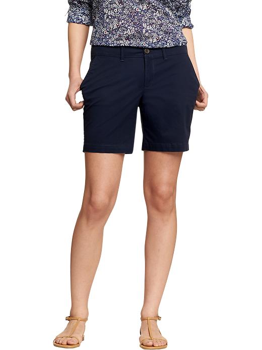 View large product image 1 of 1. Women'S Twill Shorts - 7 inch inseam