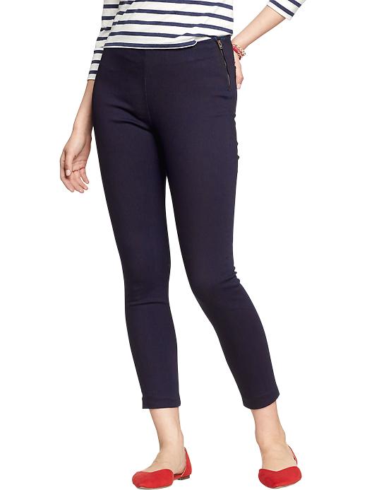 View large product image 1 of 2. Women's The Rockstar Clean-Front Capris (27")
