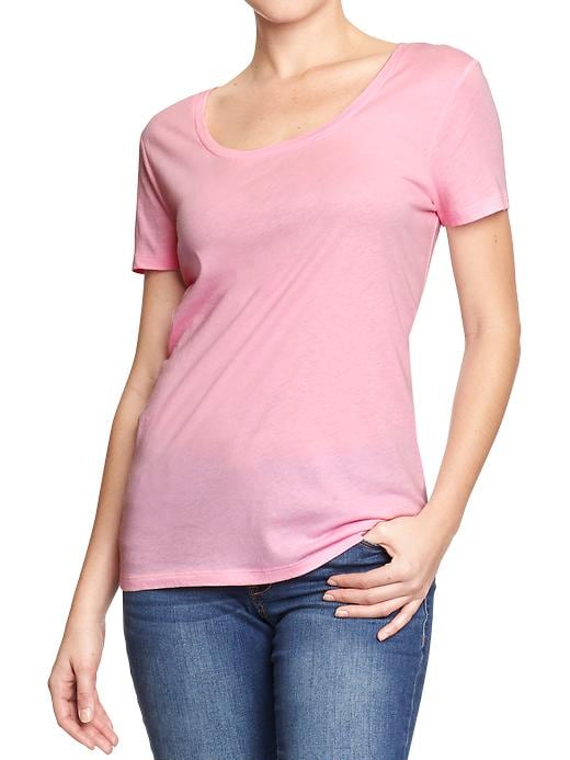 View large product image 1 of 1. Women's Scoopneck Tees
