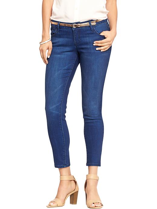 View large product image 1 of 2. Women's The Rockstar Cropped Jeans (26")
