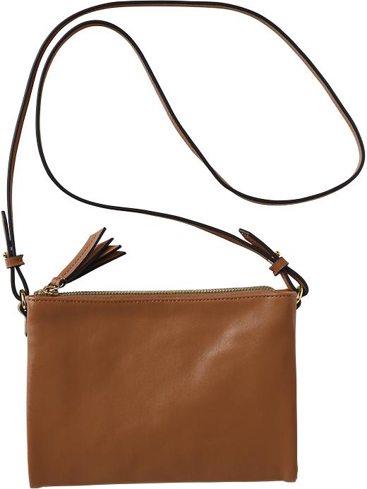 View large product image 1 of 1. Dual-Zip Crossbody Bag for Women