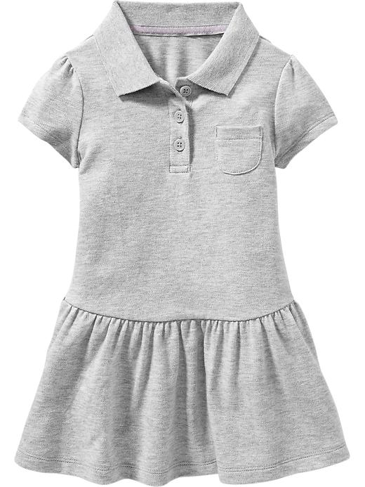 View large product image 1 of 1. Uniform Polo Dresses for Toddler