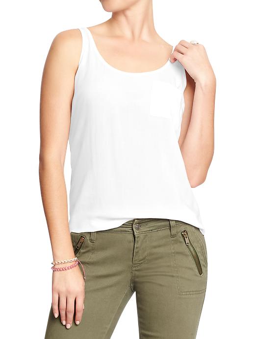 View large product image 1 of 1. Women's Drapey Tanks