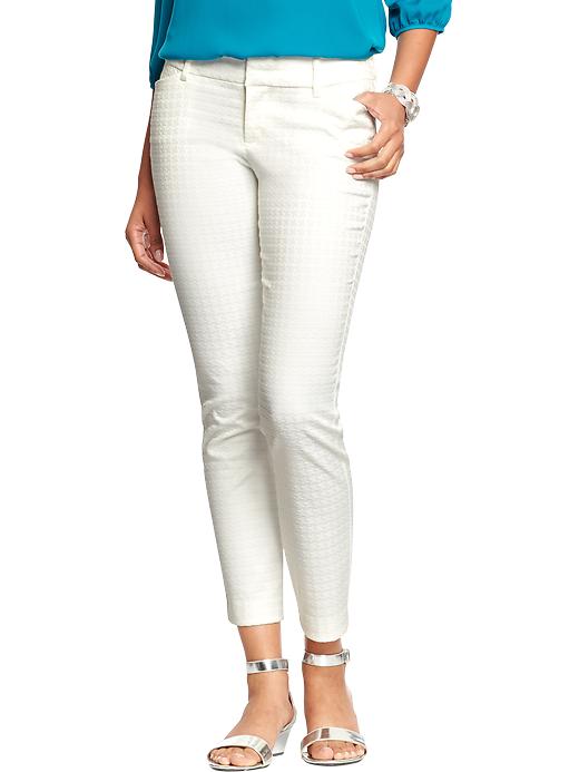 View large product image 1 of 2. Women's The Pixie Jacquard Ankle Pants
