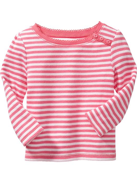 View large product image 1 of 1. Printed Waffle-Knit Tees for Baby