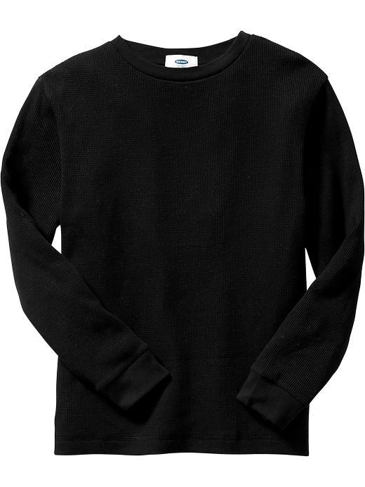 View large product image 1 of 1. Boys Waffle-Knit Tees