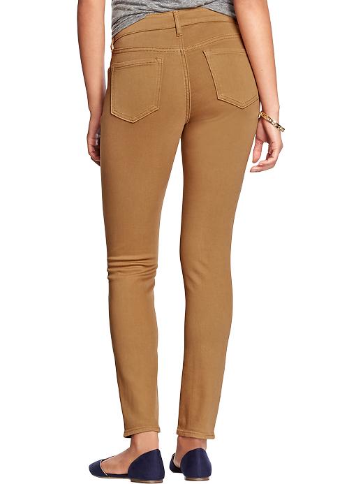 View large product image 2 of 2. Women's The Rockstar Mid-Rise Skinny Pop-Color Jeans