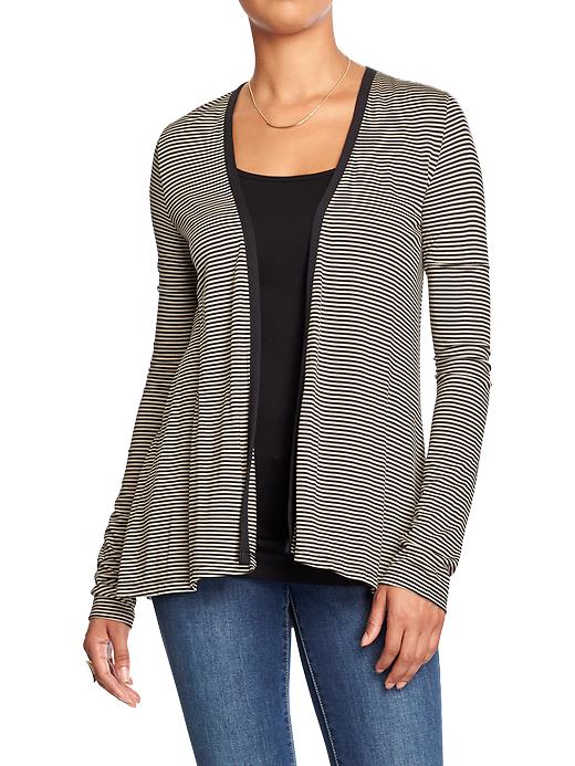 View large product image 1 of 1. Women's Lightweight Open-Front Cardigans