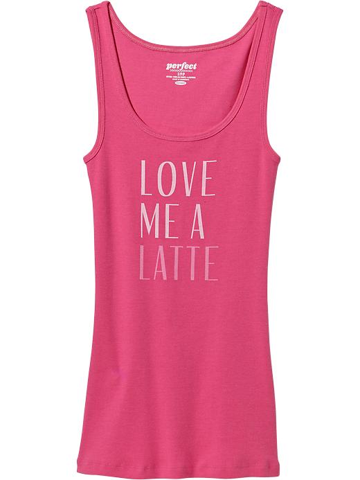Love me a latte tank