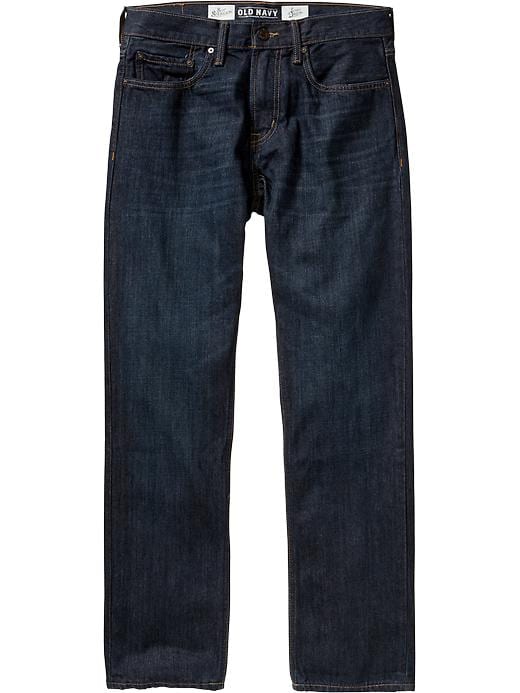 View large product image 1 of 1. Men's Premium Slim-Straight Jeans
