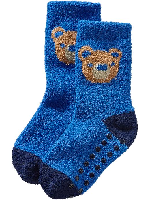 View large product image 1 of 1. Patterned Cozy Socks for Baby