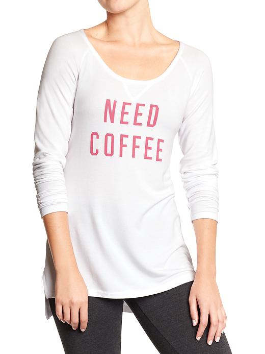 Need coffe long sleeved tee