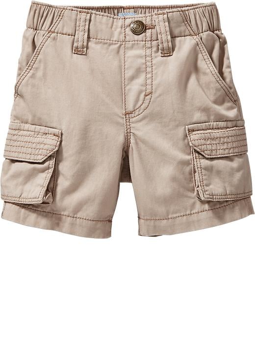 View large product image 1 of 2. Canvas Cargo Shorts for Toddler
