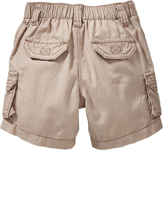 View large product image 2 of 2. Canvas Cargo Shorts for Toddler