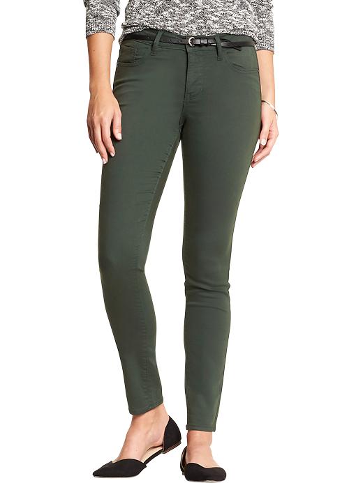 View large product image 1 of 1. Women's The Rockstar Mid-Rise Skinny Pop-Color Jeans