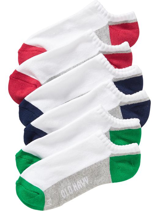 View large product image 1 of 1. Boys Short Sport-Sock 3-Packs