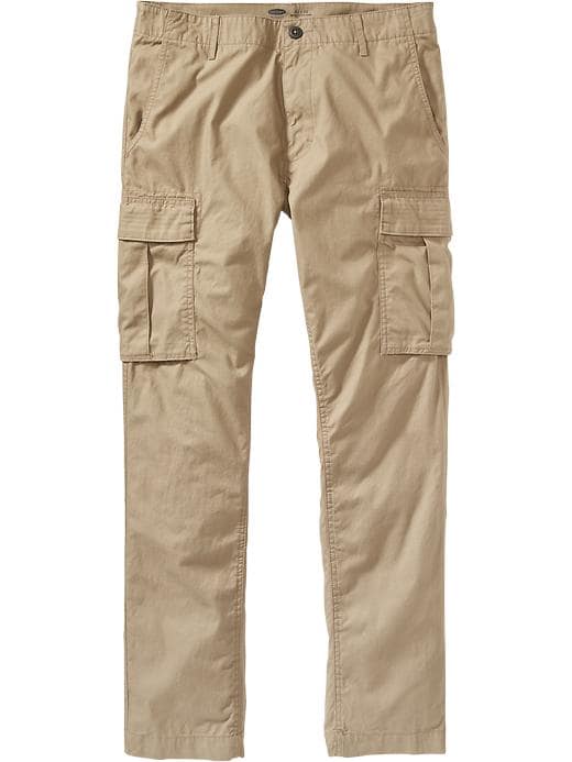 View large product image 1 of 1. Men's Slim-Fit Military Cargos