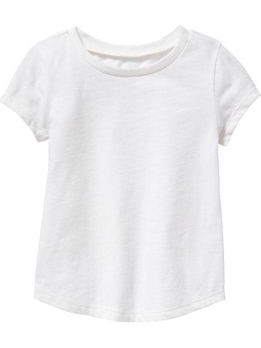 View large product image 1 of 1. Rounded-Hem Tees for Toddler
