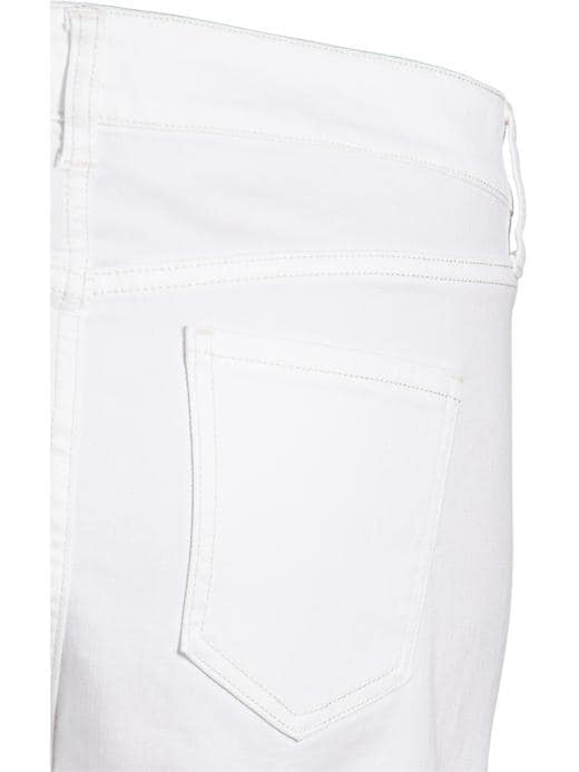 View large product image 2 of 2. Women's Plus Denim Cut-Off Denim Shorts (5")