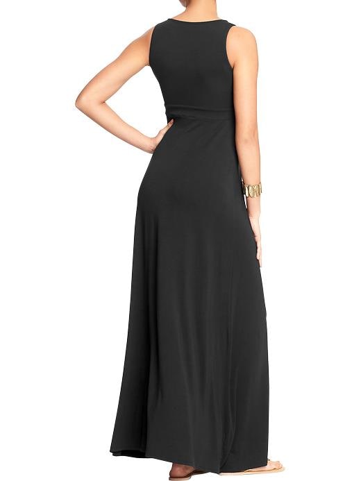 View large product image 2 of 2. Women'S High-Neck Maxi Tank Dresses